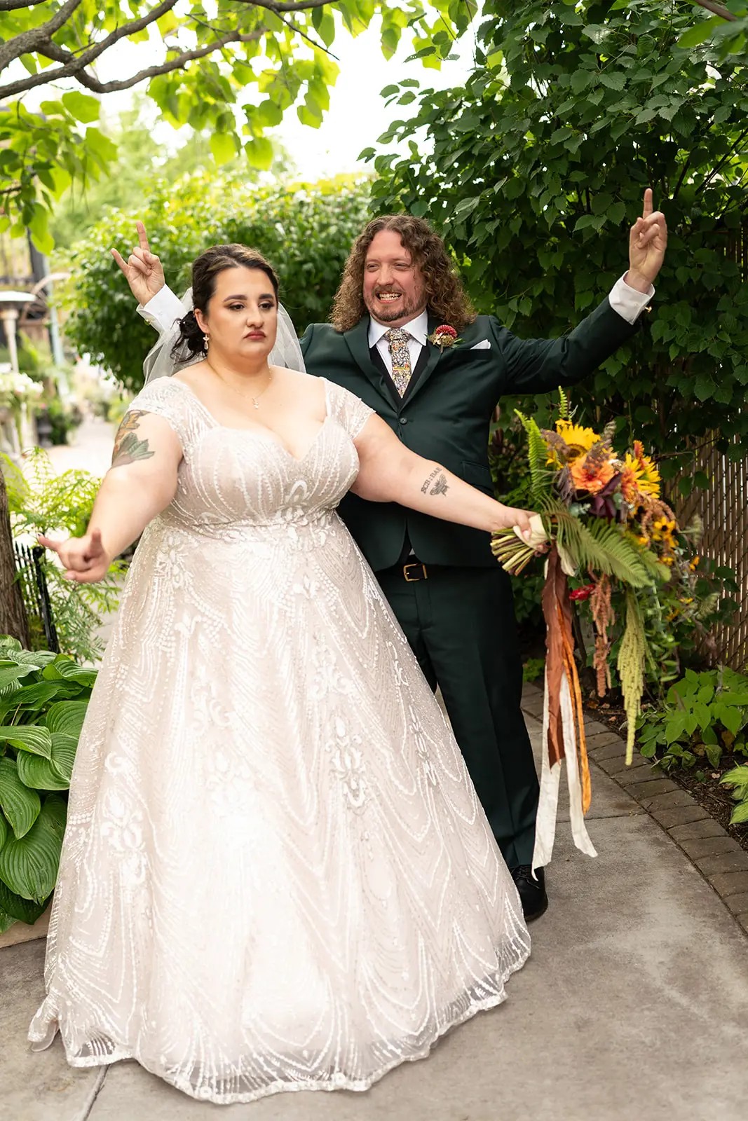 Luxe Curvy Real Bride