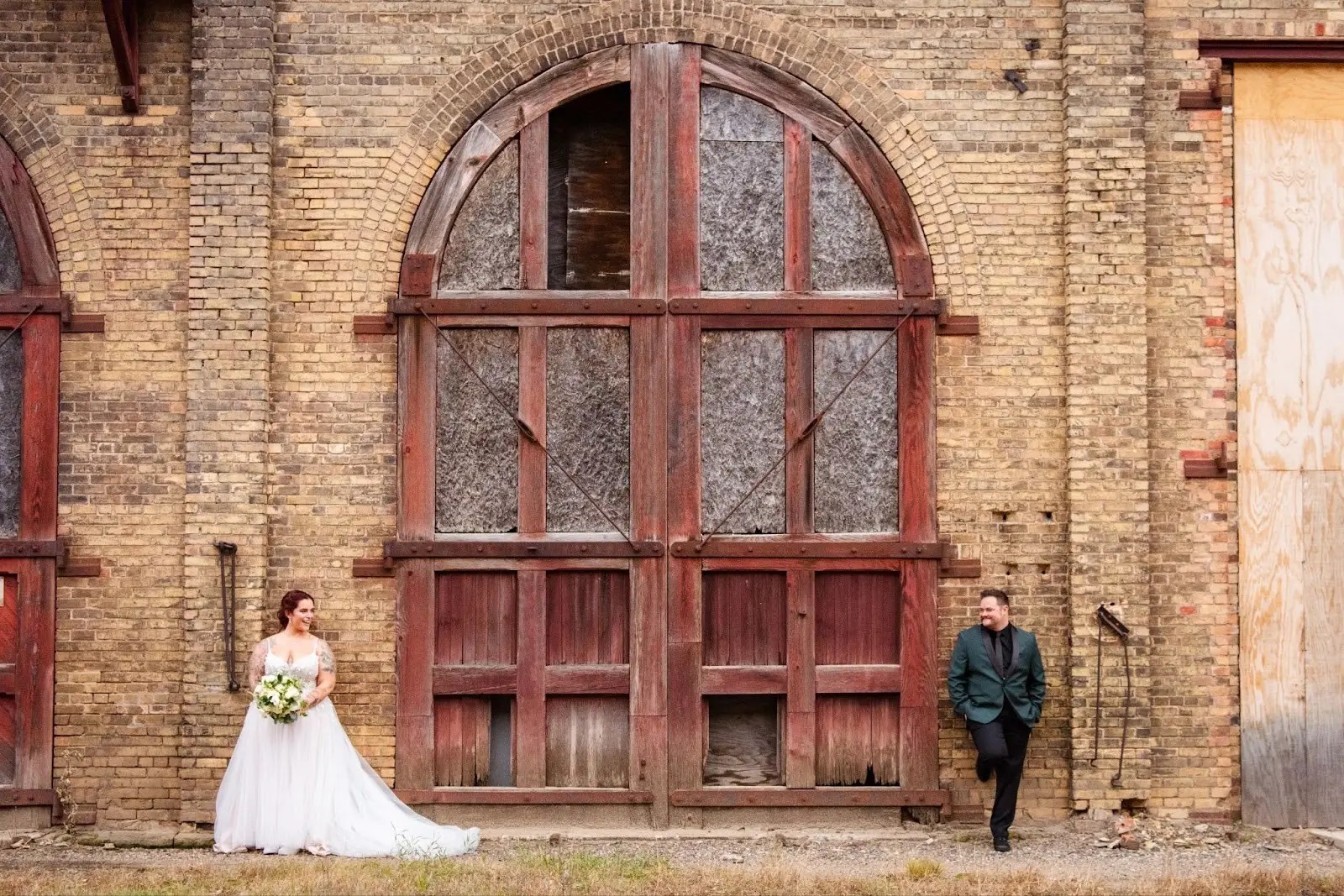 bride and groom