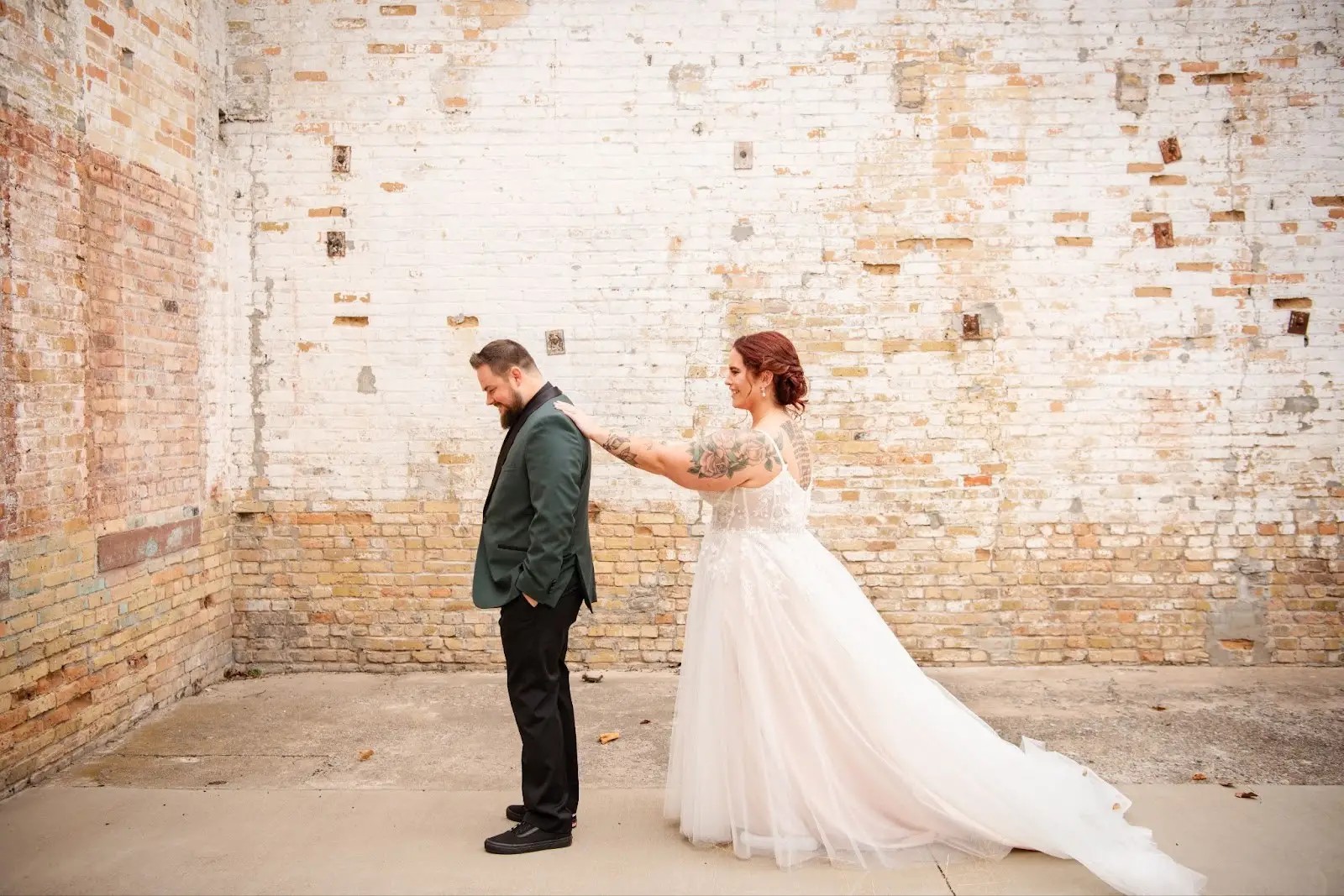 bride and groom