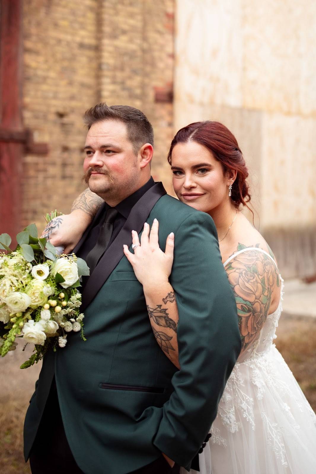 bride and groom