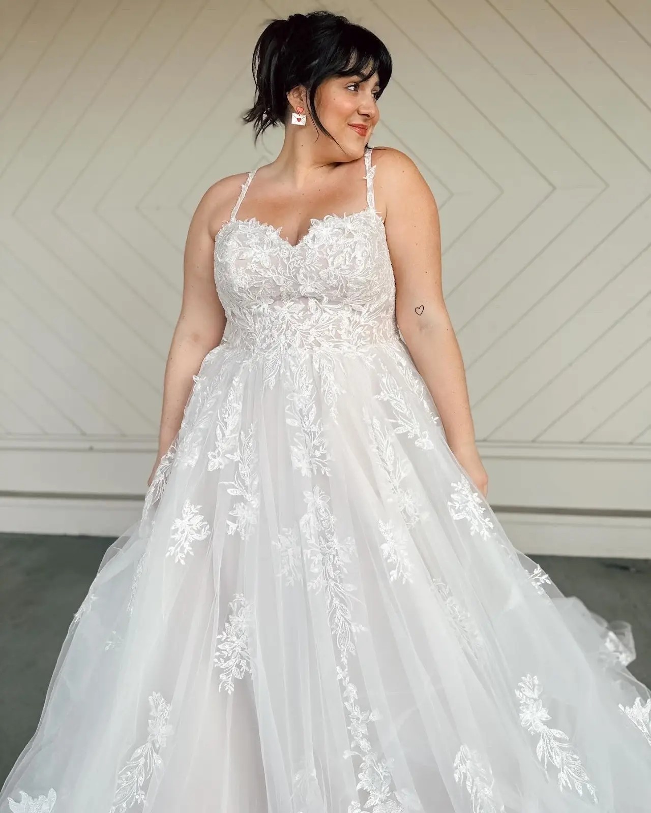 wedding gown white