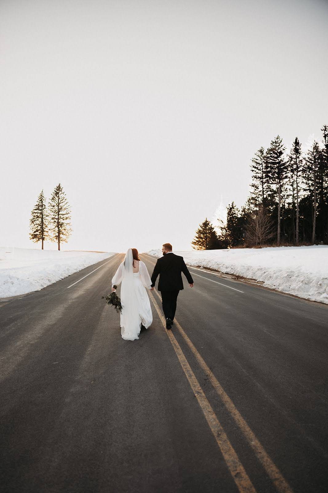 Luxe Bride Gabi and her husband, Will