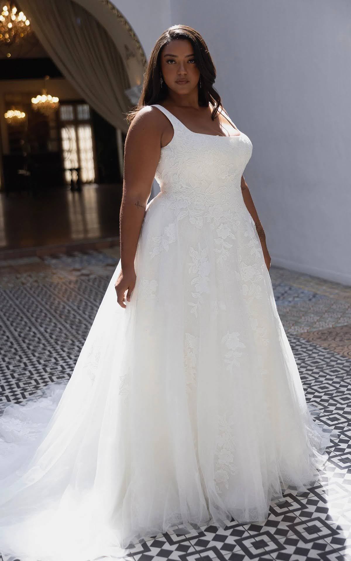 essense of australia plus size wedding gown