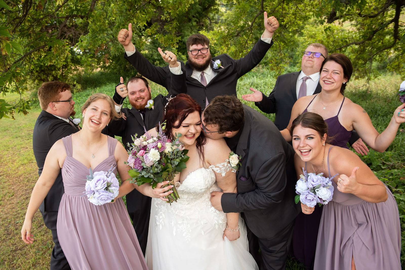 Luxe bride hannah and patrick