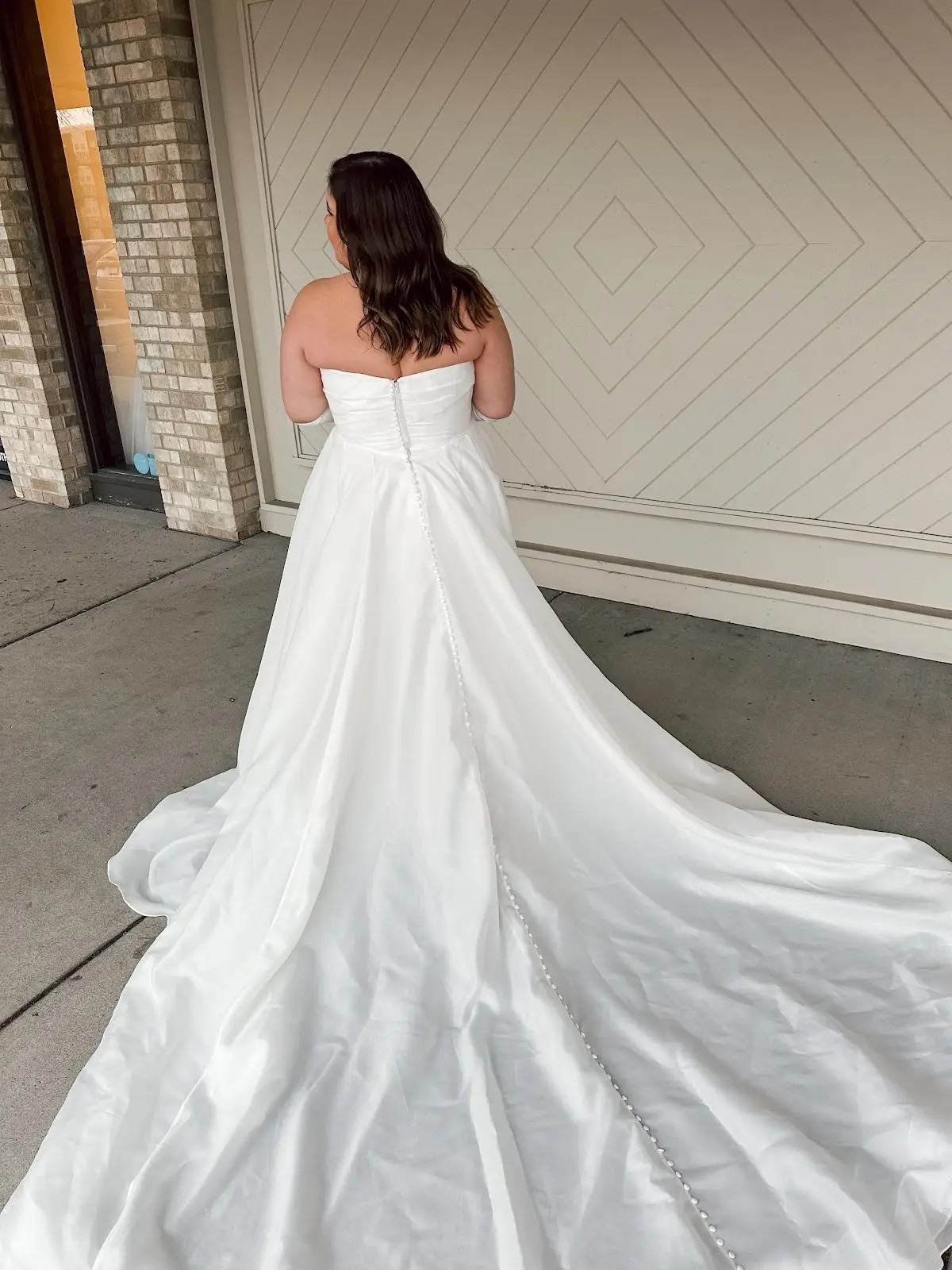 D3941 dress back