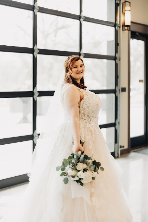 Luxe Curvy Bridal Real Bride Bailey