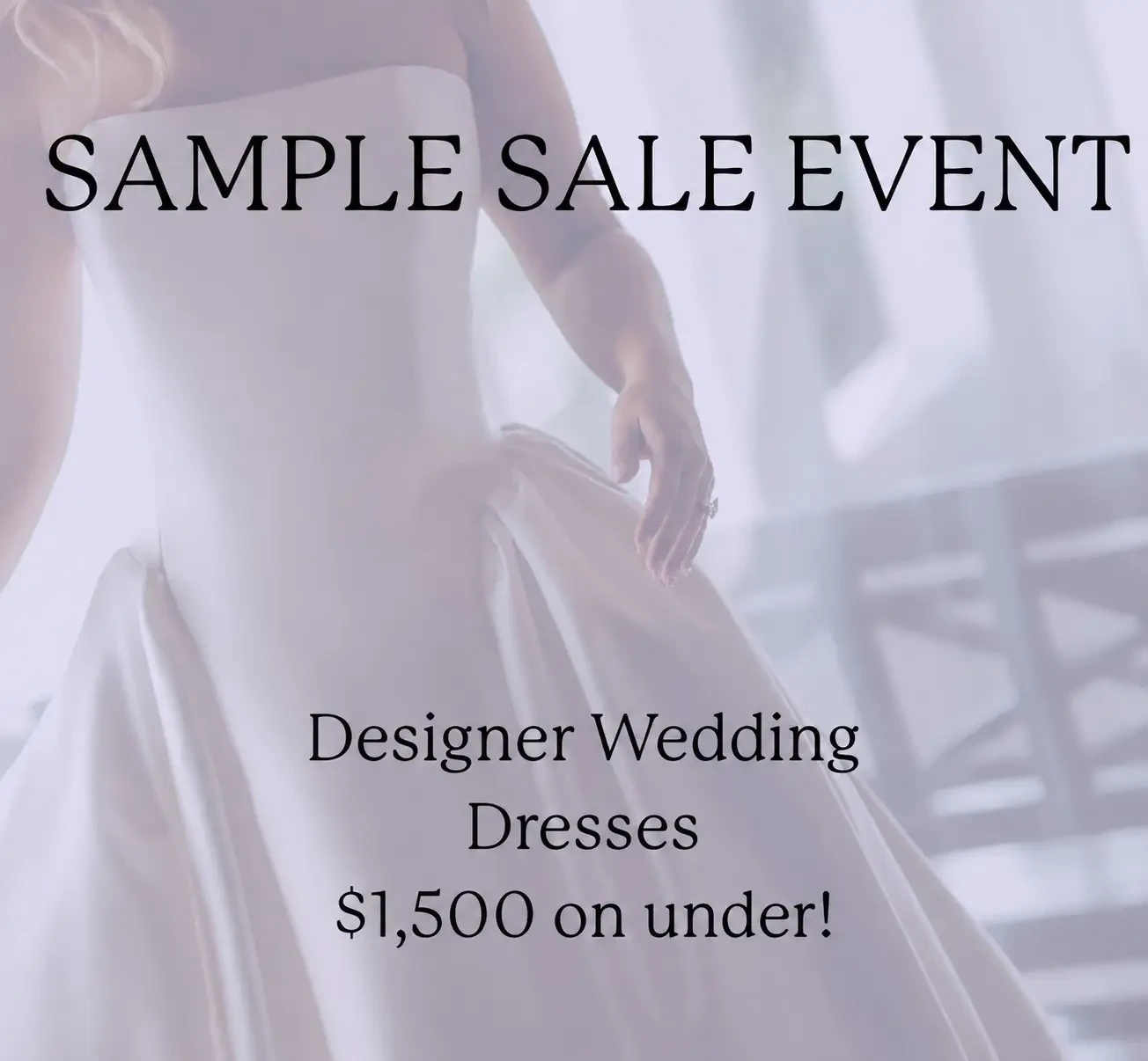 Annual Sample Sale
