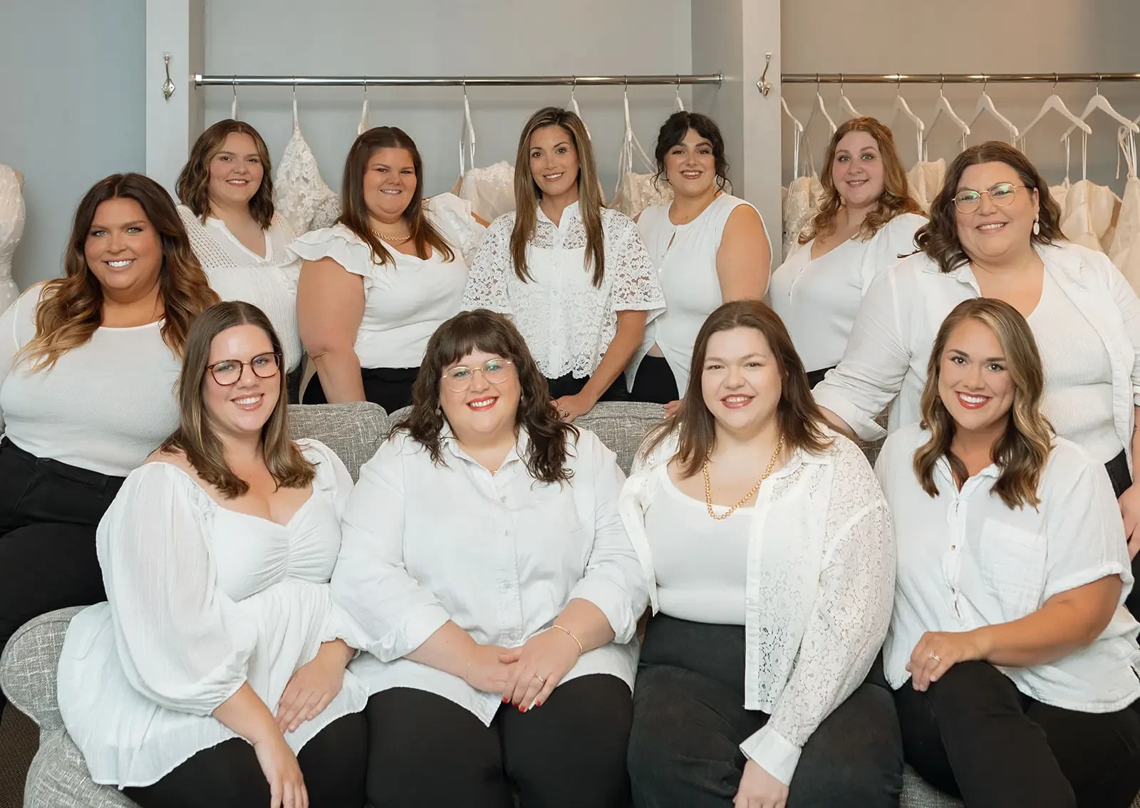 Luxe Curvy Bridal Team photo