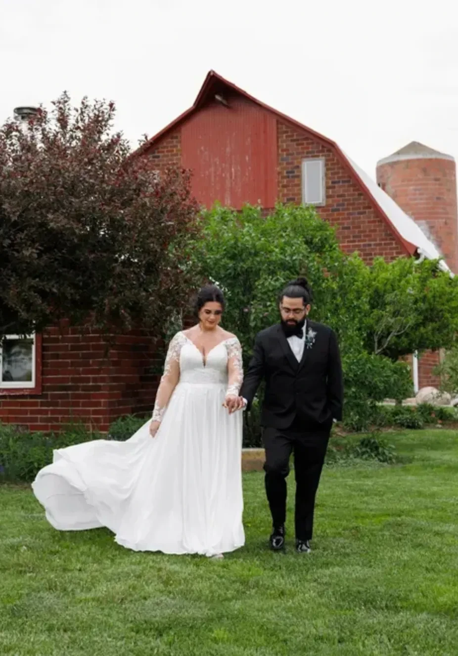 real bride photo Luxe Bridal