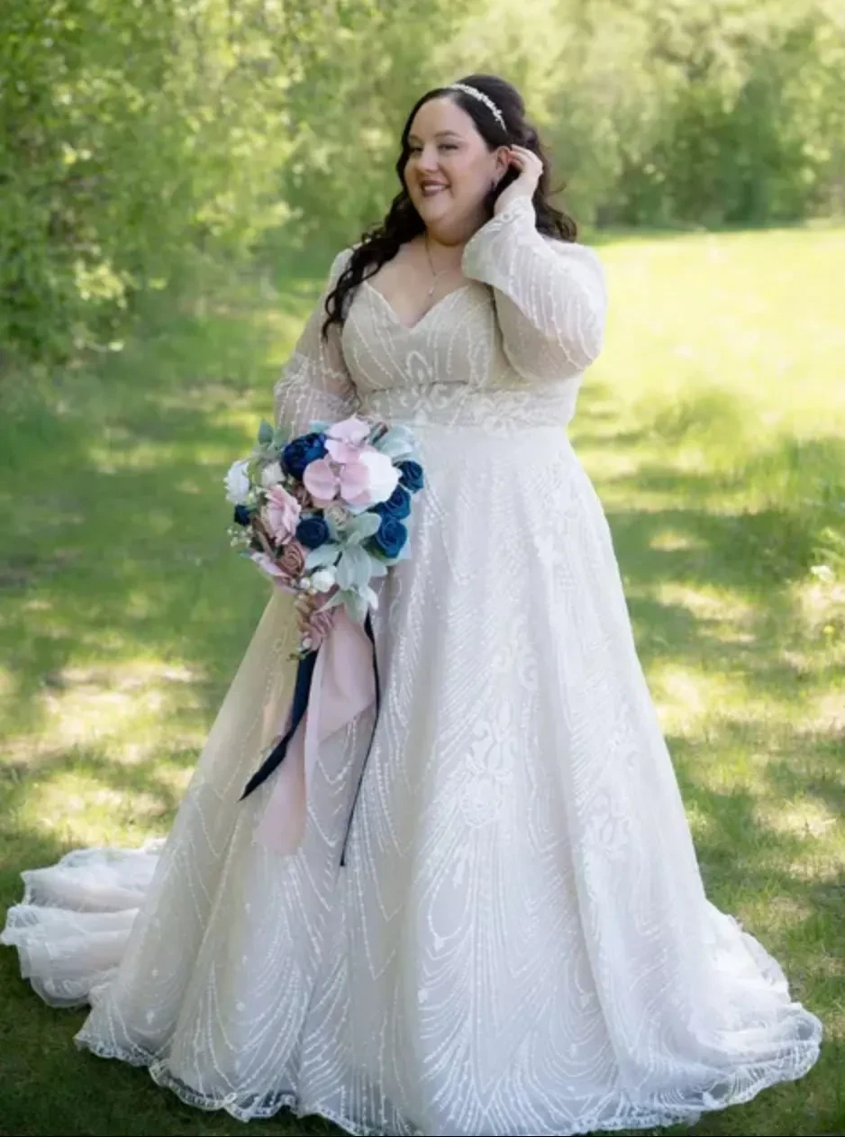 real bride photo Luxe Bridal