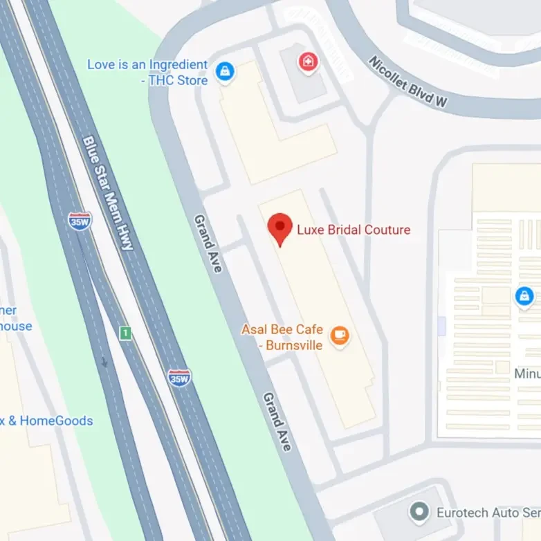 luxe bridal location google maps image