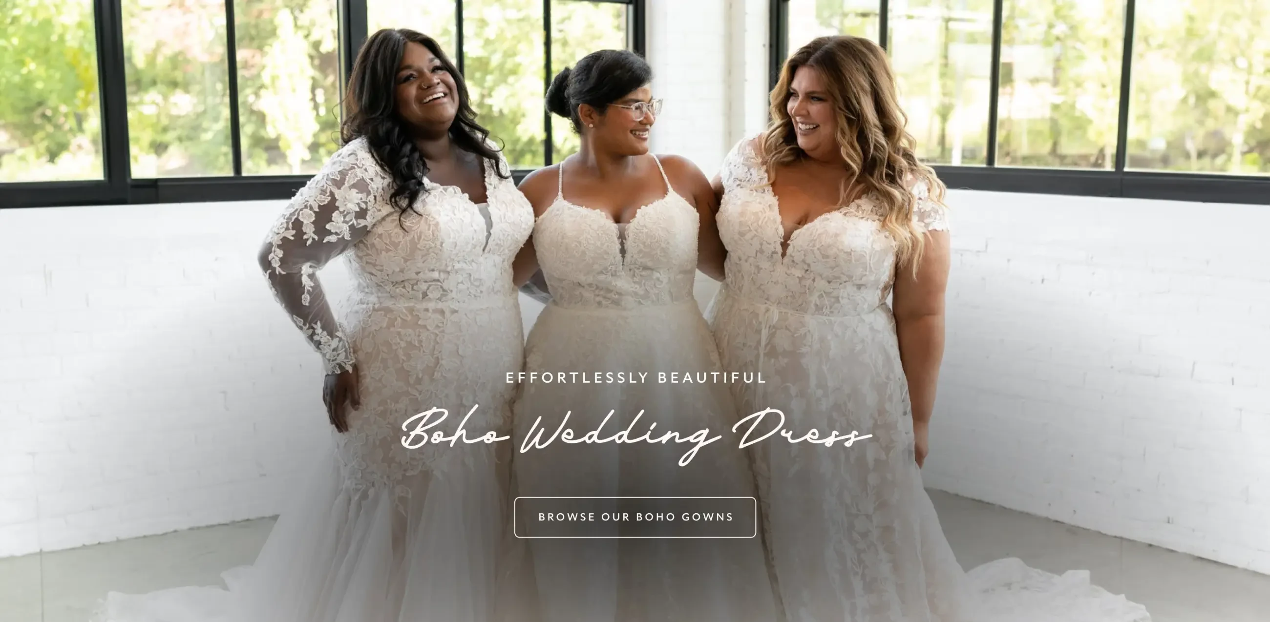 Effortlessly Beautiful Boho Wedding Dress