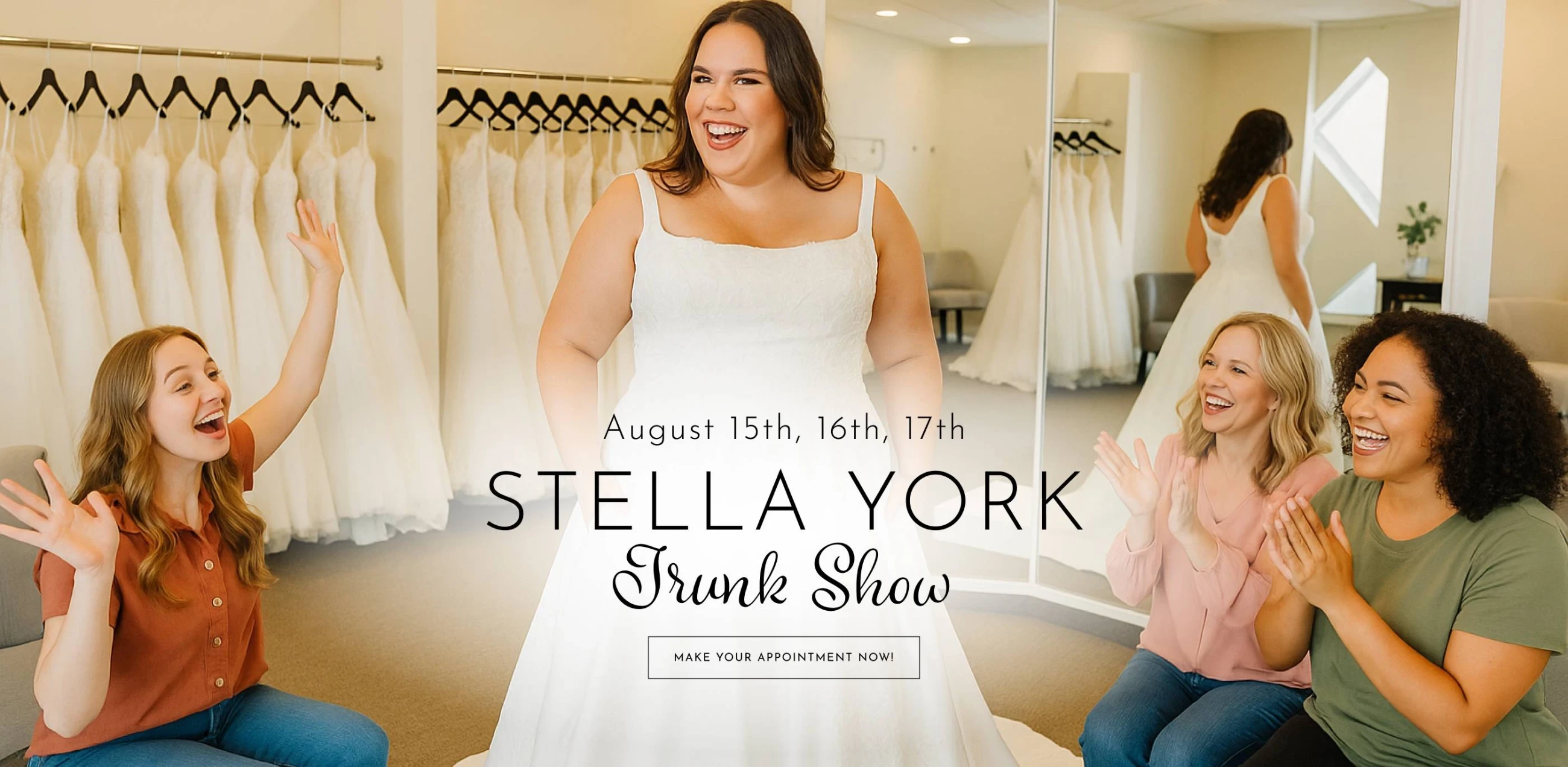 stella york trunk show august 2025
