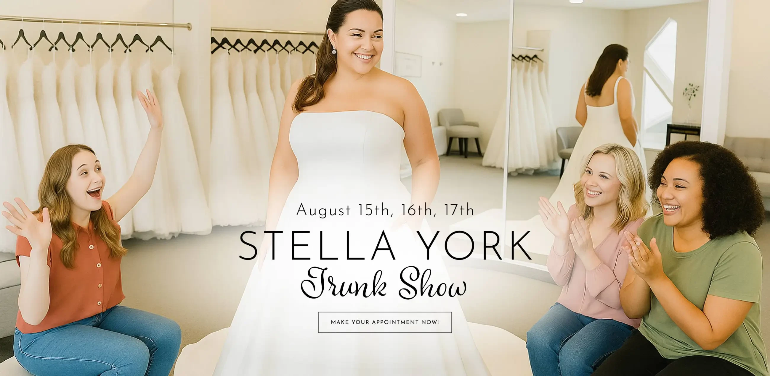 stella york trunk show august 2025